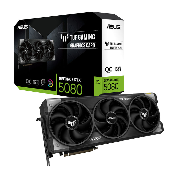 ASUS TUF Gaming GeForce RTX 5080 OC 16GB GDDR7 Graphics Card