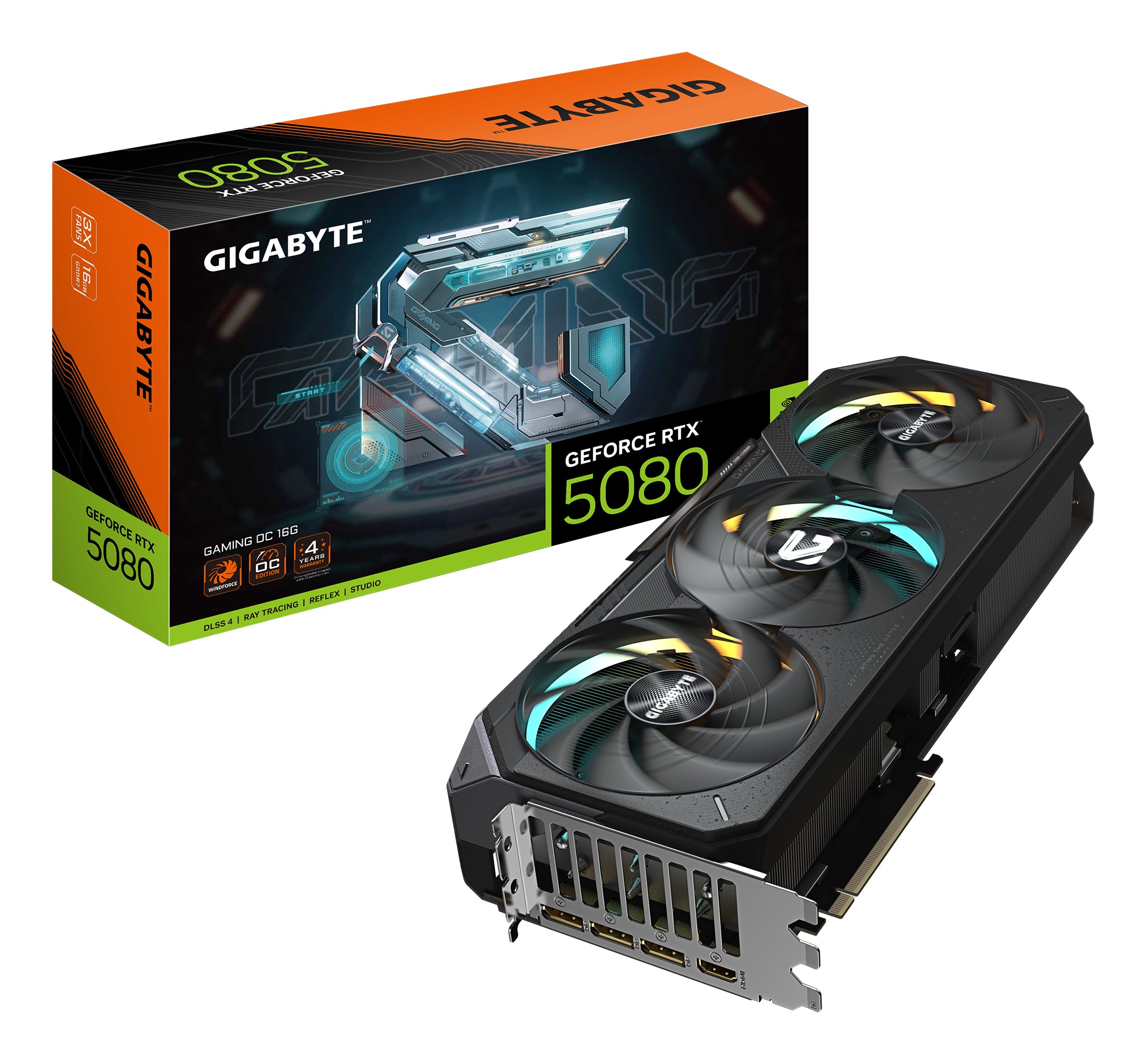 Gigabyte GeForce RTX 5080 Gaming OC 16GB GDDR7 Graphics Card