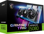 MSI GeForce RTX 5080 16GB Gaming Trio OC