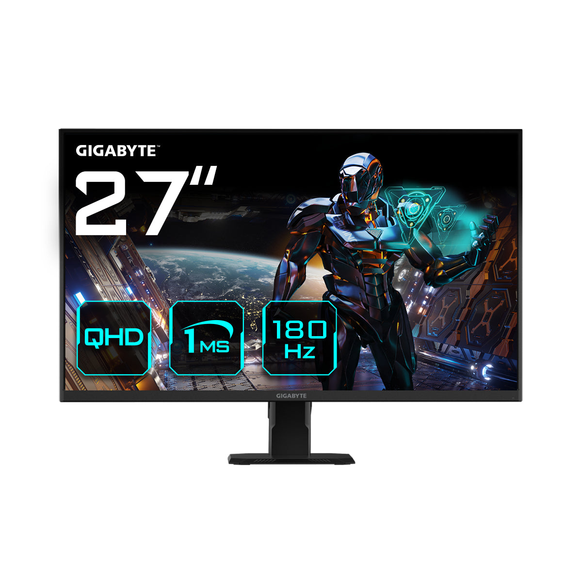 Gigabyte GS27QA 27" QHD 180Hz SS-IPS Gaming Monitor (Black)