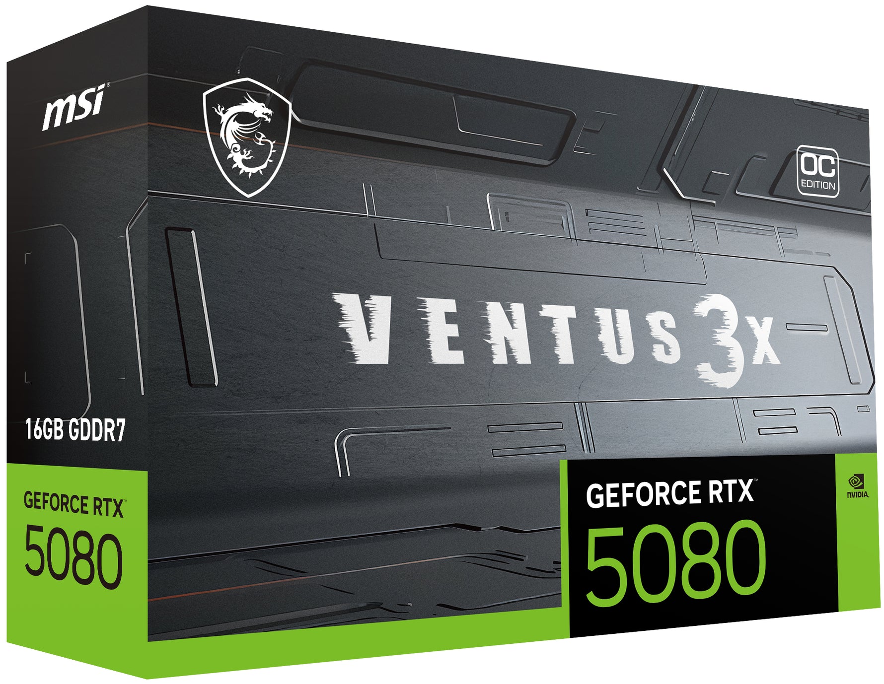 MSI GeForce RTX 5080 16GB VENTUS 3X OC