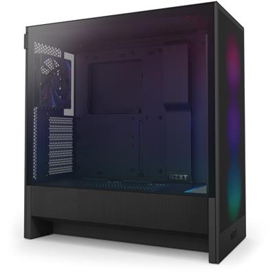 NZXT H5 Flow RGB Mid Tower Case Black - NZXT | TechFinder UK