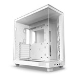 NZXT H6 Flow Mid Tower Case White - NZXT | TechFinder UK