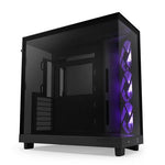 NZXT H6 Flow RGB Mid Tower Case Black - NZXT | TechFinder UK
