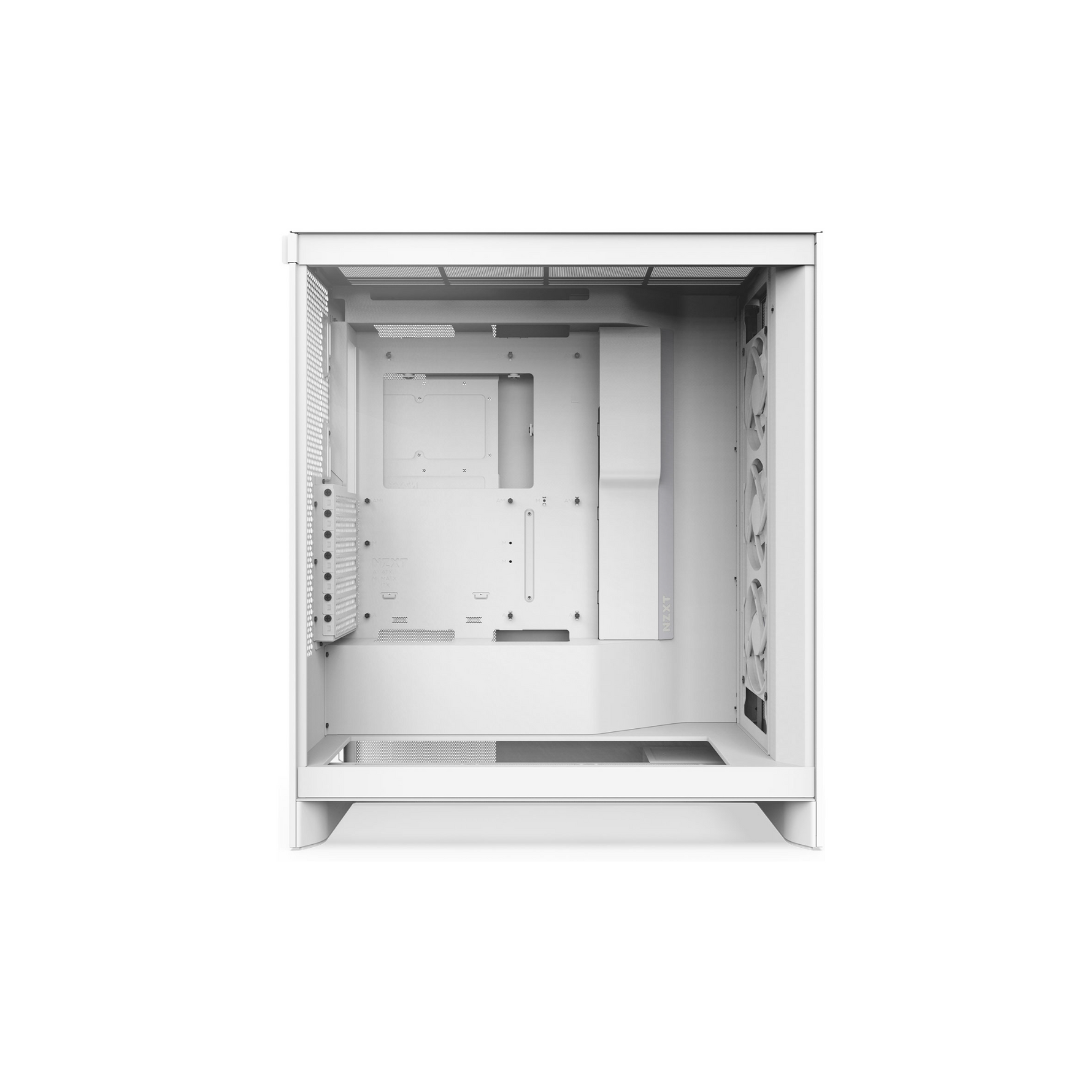 NZXT H7 Flow RGB Mid Tower Case - White