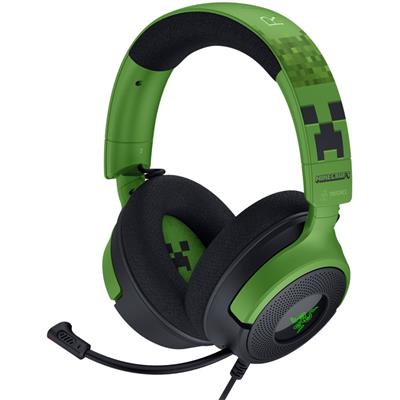 Razer Kraken V4 X Minecraft Edition Wired Gaming Headset - RAZER | TechFinder UK