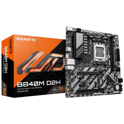 Gigabyte B840M D2H AM5 Micro ATX Motherboard - GIGABYTE | TechFinder UK