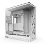 NZXT H9 Flow Mid Tower Case White - NZXT | TechFinder UK