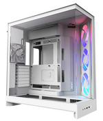 NZXT H9 Flow RGB (2025) Tempered Glass Dual Chamber Mid Tower with F420 RGB Core White