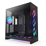 NZXT H9 Flow RGB+ Mid Tower Case Black - NZXT | TechFinder UK