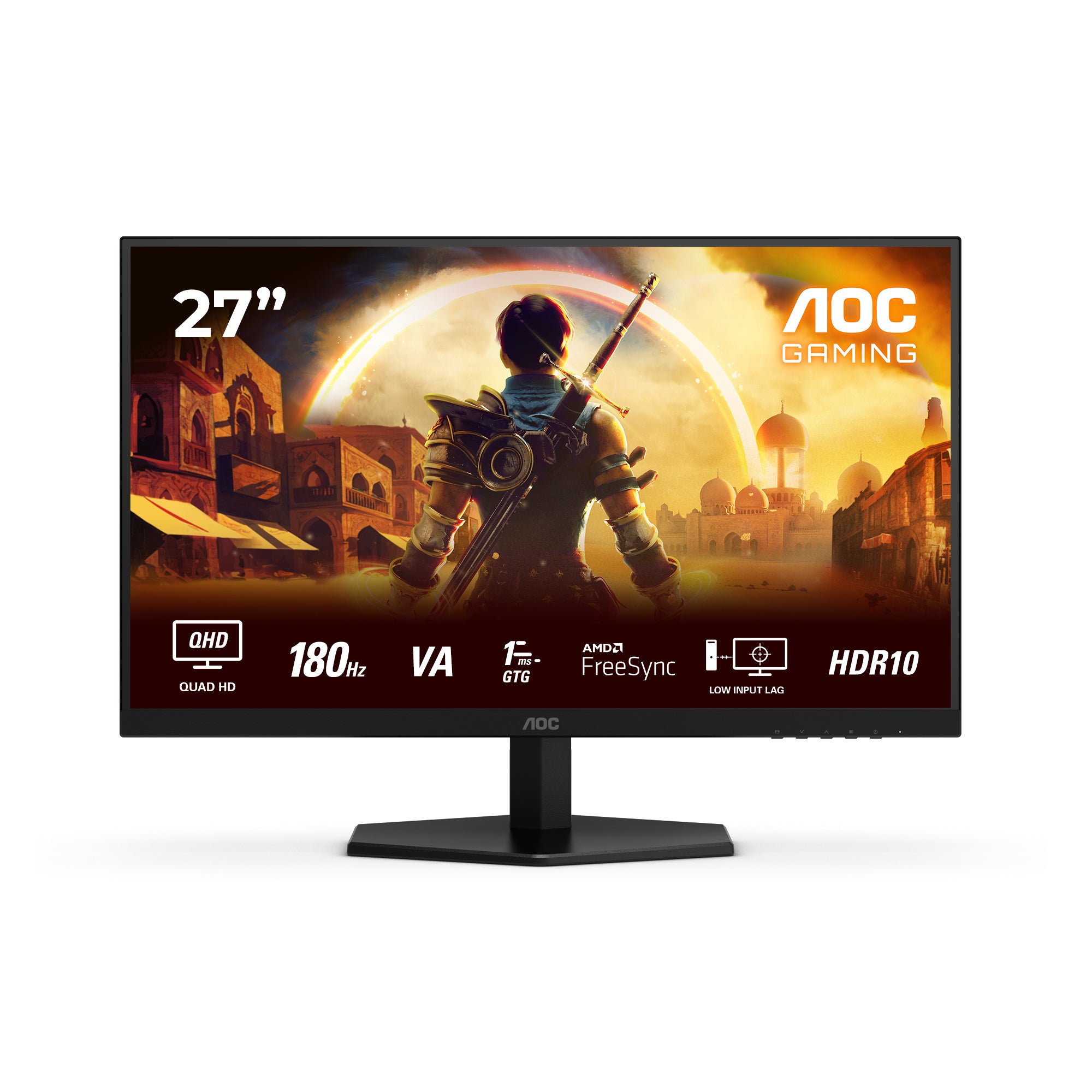 AOC Q27G42XNE 27" QHD 180Hz Fast VA Gaming Monitor (Black)