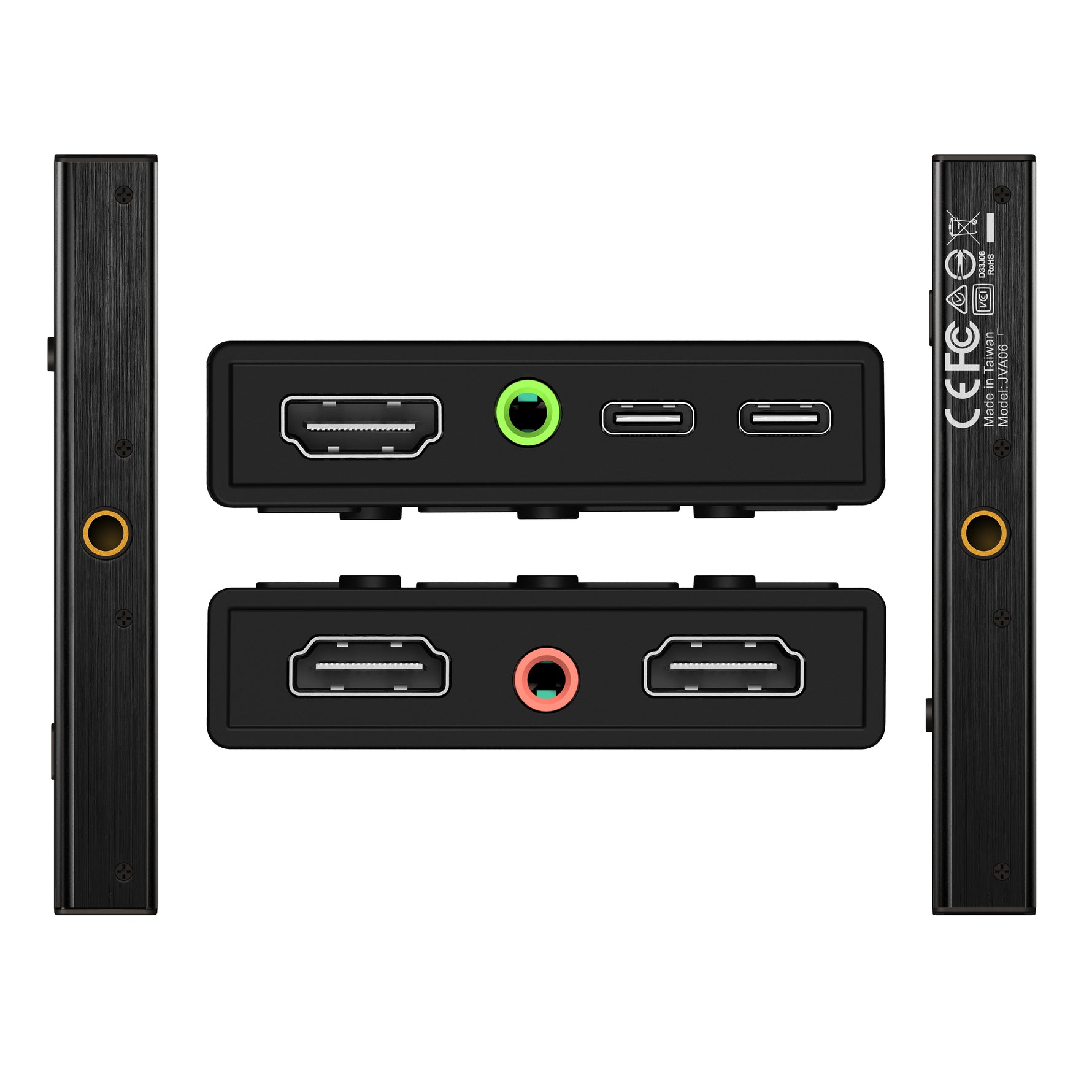 j5create JVA06 Dual HDMI Video Capture Card Black