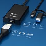 j5create JVA11 4K HDMI Capture Adapter Black