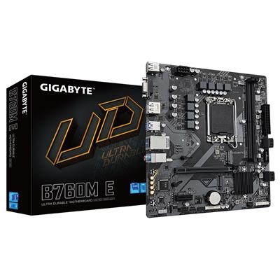 Gigabyte B760M E LGA1700 Micro ATX Motherboard - GIGABYTE | TechFinder UK