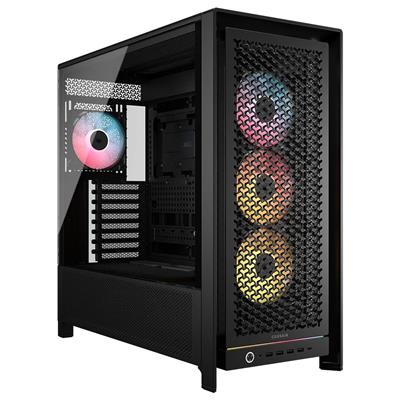 Corsair Frame 5000D RS ARGB Mid Tower Case - Black - CORSAIR | TechFinder UK