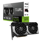 ASUS GeForce RTX 5070 Dual OC 12GB GDDR7 Graphics Card - ASUS | TechFinder UK
