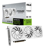 ASUS GeForce RTX 5070 Prime White OC 12GB GDDR7 Graphics Card - ASUS | TechFinder UK