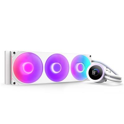 NZXT KRAKEN ELITE 420 RGB CPU COOLER WHITE - NZXT | TechFinder UK