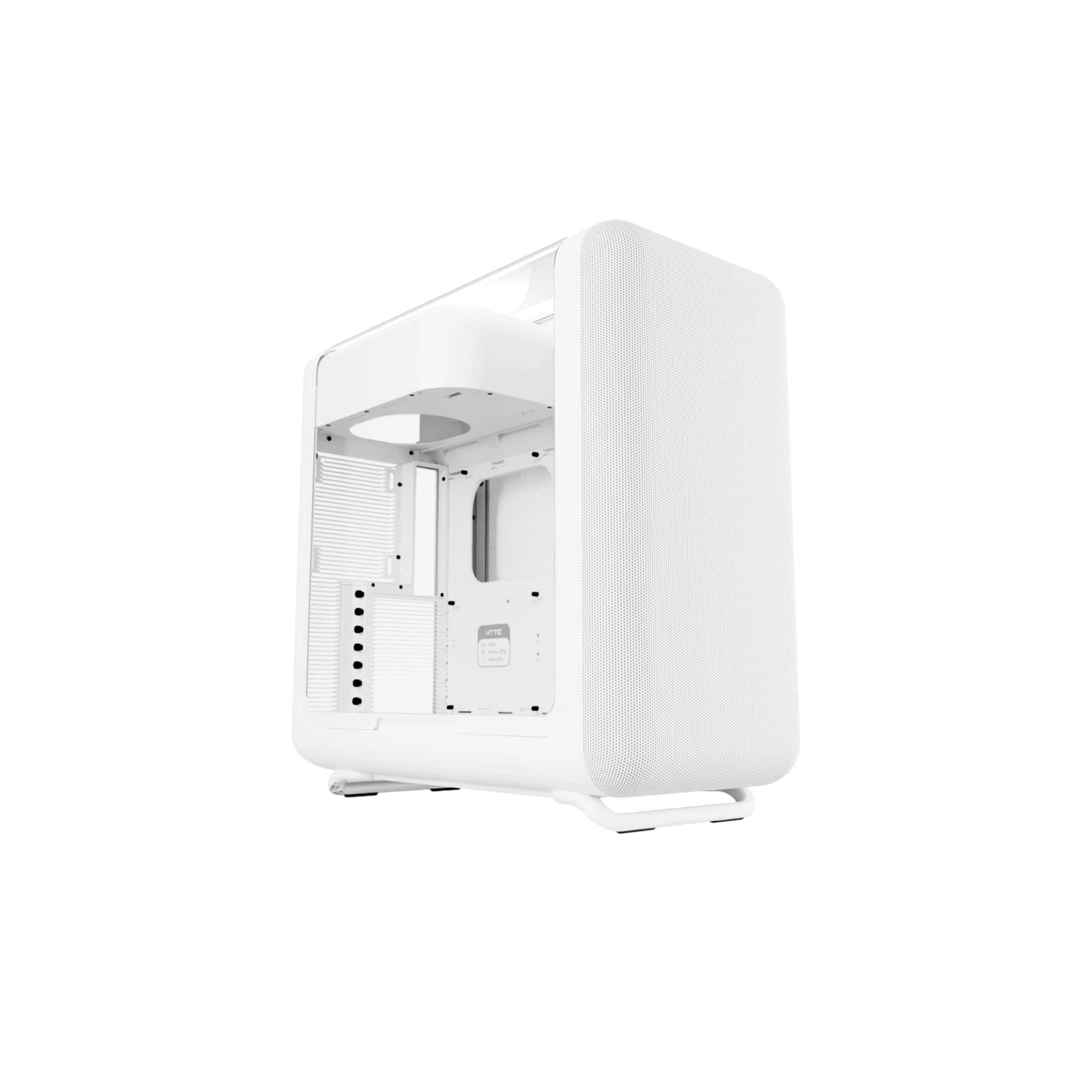 HYTE X50 Modern Performance Mid-Tower Case Snow White