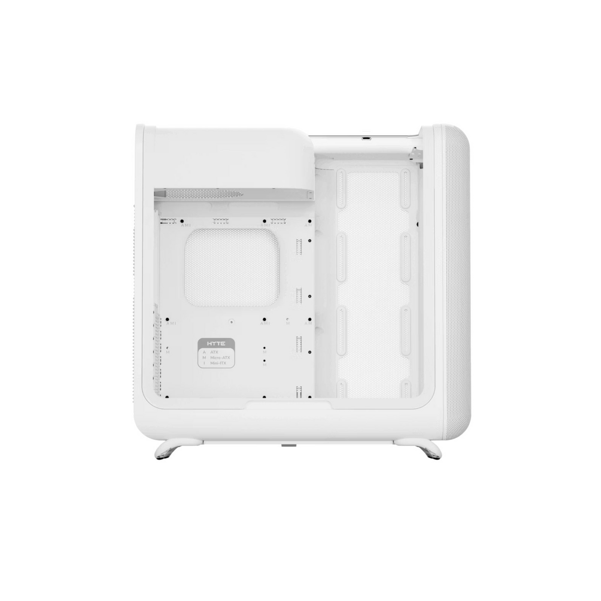 HYTE X50 Modern Performance Mid-Tower Case Snow White