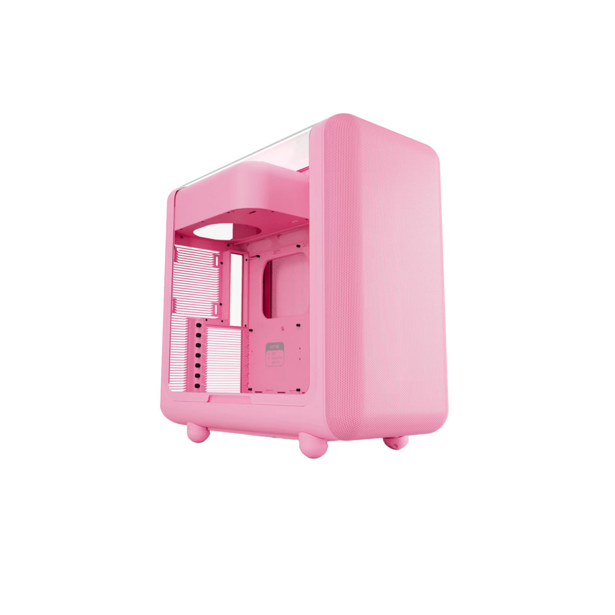 HYTE X50 Modern Performance Mid-Tower Case Strawberry Milk