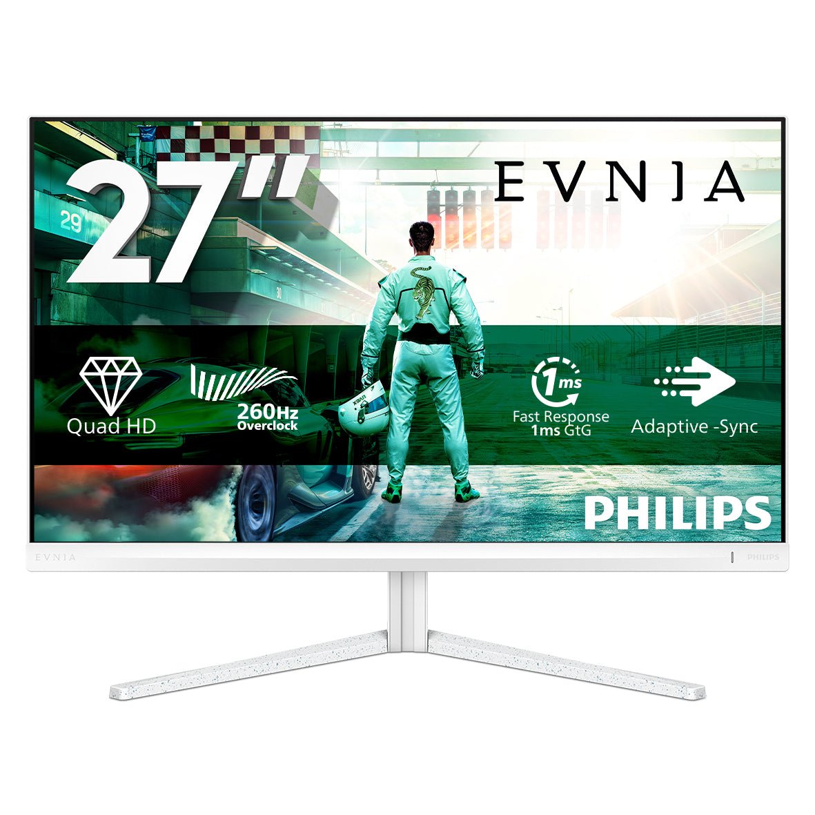 Philips 27M2N3501PA 27" QHD 260Hz Fast IPS Gaming Monitor - PHILIPS | TechFinder UK