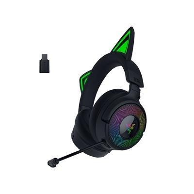 Razer Kraken Kitty V3 Pro Wireless RGB Gaming Headset (Black) - RAZER | TechFinder UK