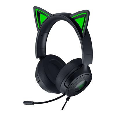 Razer Kraken Kitty V3 X Wired Gaming Headset (Black) - RAZER | TechFinder UK