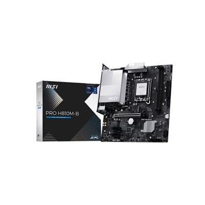 MSI PRO H810M - B LGA1851 Micro ATX Motherboard - MSI | TechFinder UK