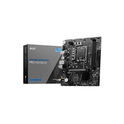 MSI PRO H610M - E LGA1700 Micro ATX Motherboard - MSI | TechFinder UK