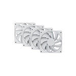 Hyte FA12 120mm Luxury High - Airflow Case PWM Fans Snow White 4 Pack - HYTE | TechFinder UK