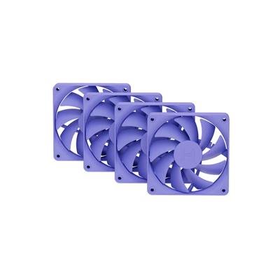 Hyte FA12 120mm Luxury High - Airflow Case PWM Fans Taro Milk 4 Pack - HYTE | TechFinder UK