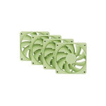 Hyte FA12 120mm Luxury High - Airflow Case PWM Fans Matcha Milk 4 Pack - HYTE | TechFinder UK