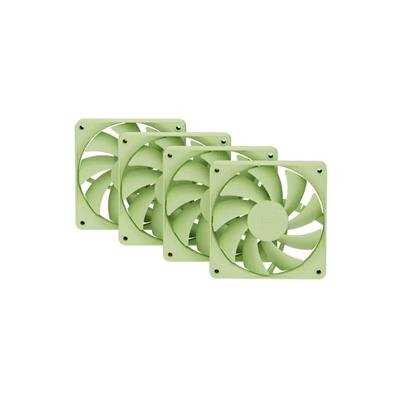 Hyte FA12 120mm Luxury High - Airflow Case PWM Fans Matcha Milk 4 Pack - HYTE | TechFinder UK