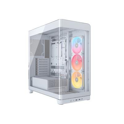 Corsair Frame 4500X LX - R RGB Mid Tower Case - White - CORSAIR | TechFinder UK