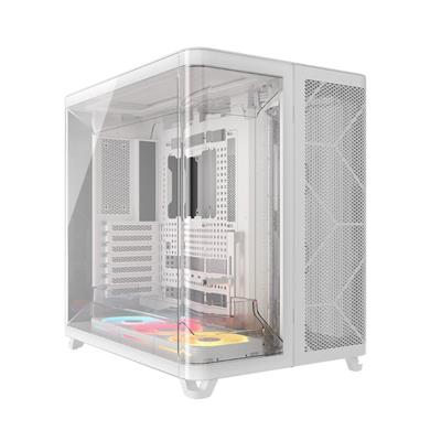 Corsair Air 5400 LX - R RGB LINK Mid Tower Case - White - CORSAIR | TechFinder UK