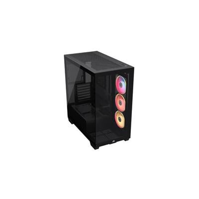 Corsair 3500X LX - R RGB Mid Tower Case - Black - CORSAIR | TechFinder UK