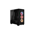 Corsair 3500X LX-R RGB iCUE LINK Mid Tower Case - Black