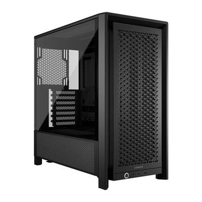 Corsair Frame 4000D RS Mid Tower Case - Black - CORSAIR | TechFinder UK