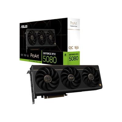 ASUS GeForce RTX 5080 ProArt OC 16GB GDDR7 Graphics Card - ASUS | TechFinder UK