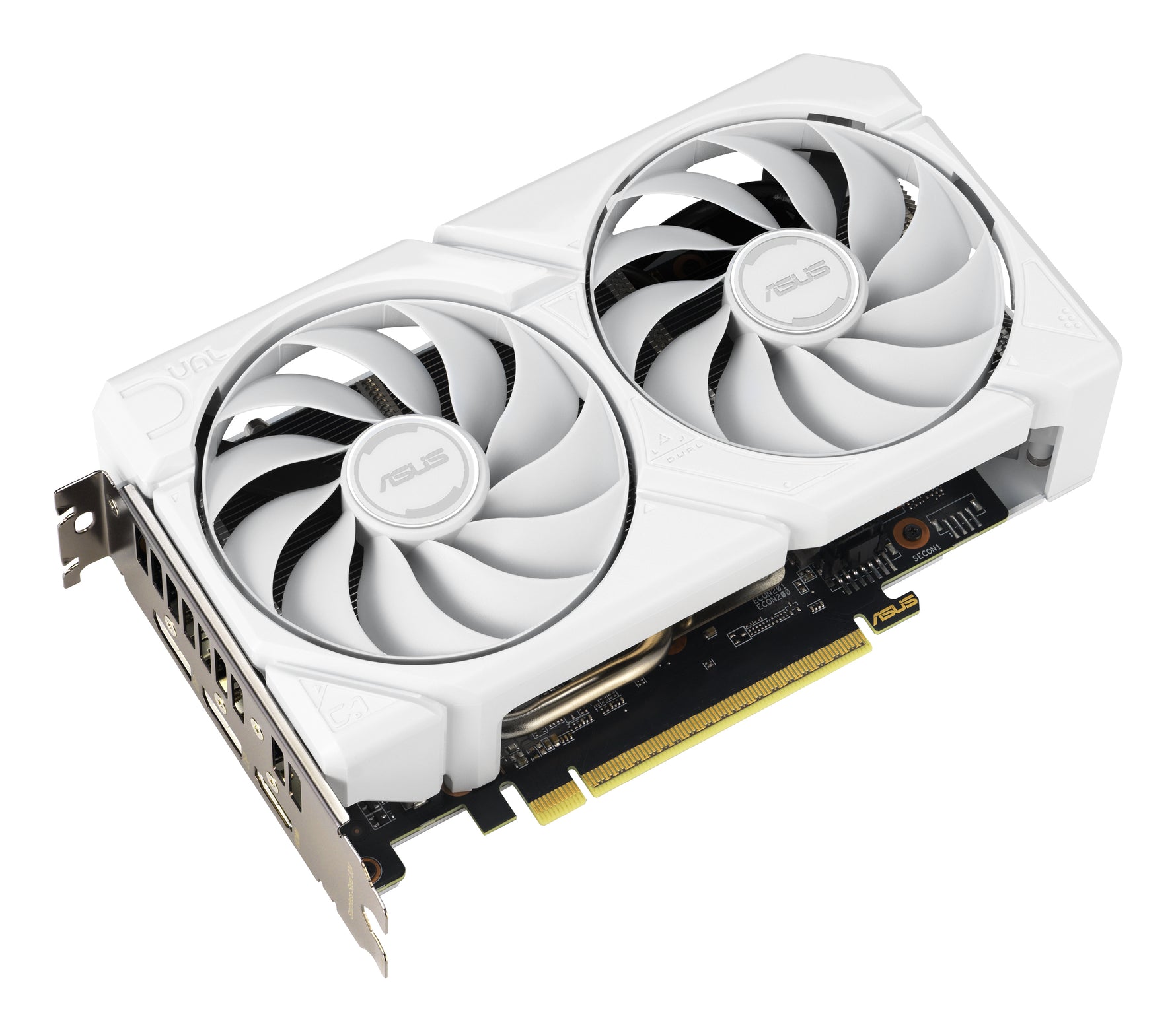 ASUS Radeon RX 9060 XT Dual White 16GB GDDR6 Graphics Card