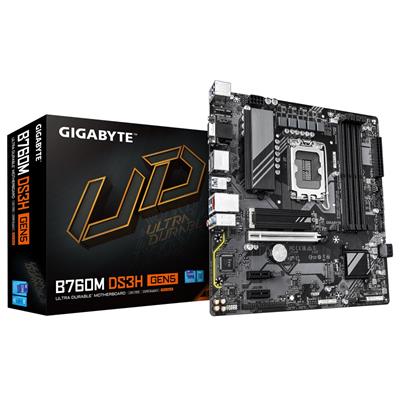 Gigabyte B760M DS3H Gen5 B760 LGA1700 M - ATX - GIGABYTE | TechFinder UK