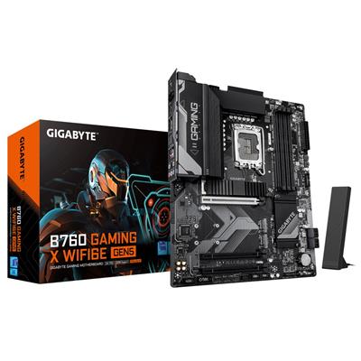 Gigabyte B760 Gaming X WiFi6E Gen5 B760 LGA1700 ATX - GIGABYTE | TechFinder UK