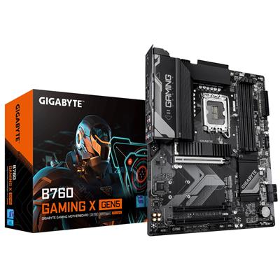 Gigabyte B760 Gaming X Gen5 B760 LGA1700 ATX - GIGABYTE | TechFinder UK