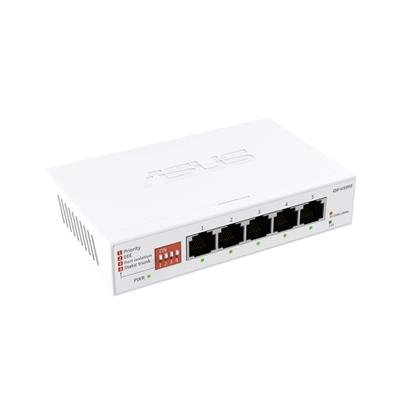 ASUS 5 - PORT UNMANAGED SWITCH QG - U1050 - ASUS | TechFinder UK