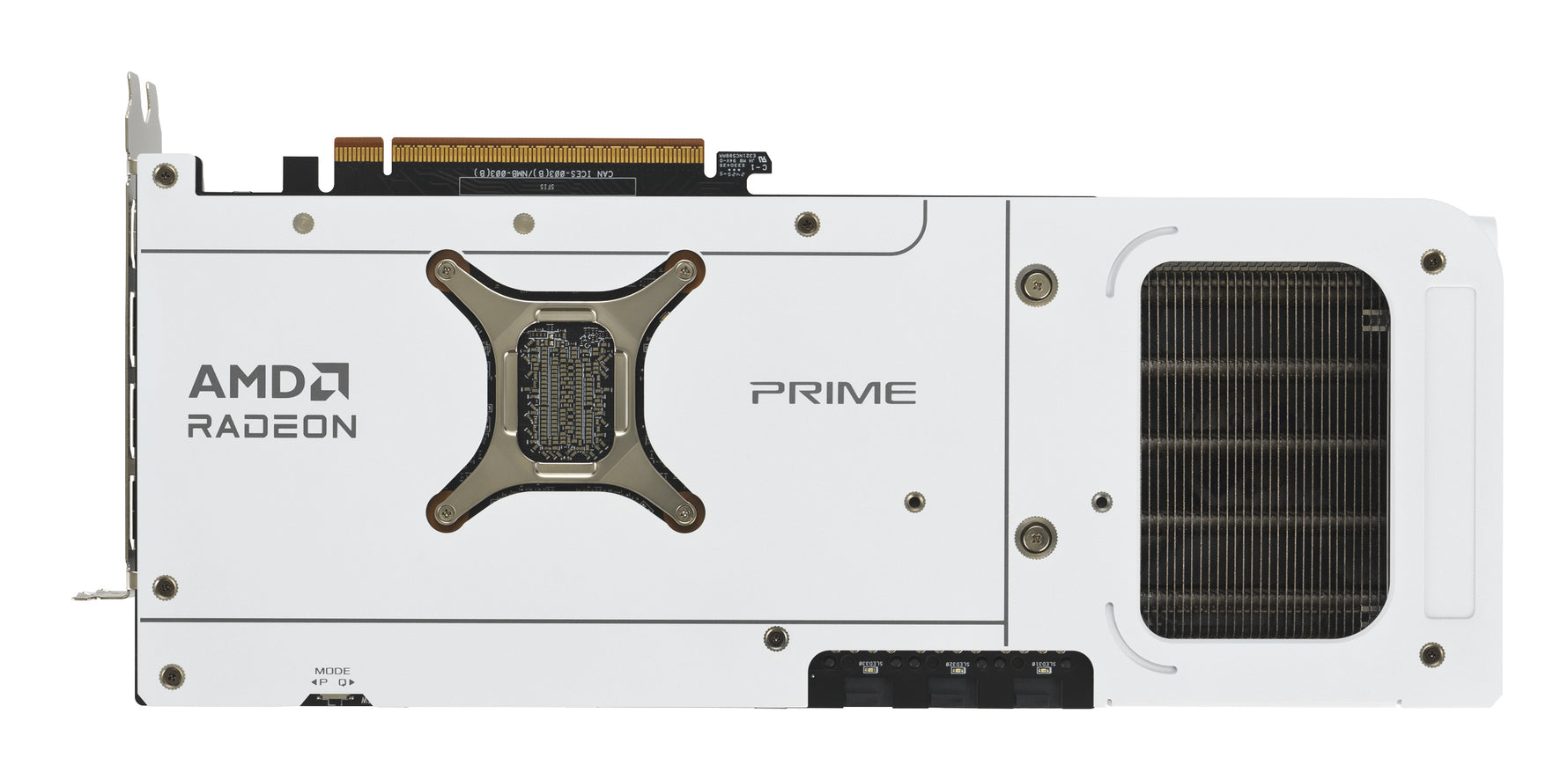 ASUS Radeon RX 9070 XT Prime OC White 16GB GDDR6 Graphics Card