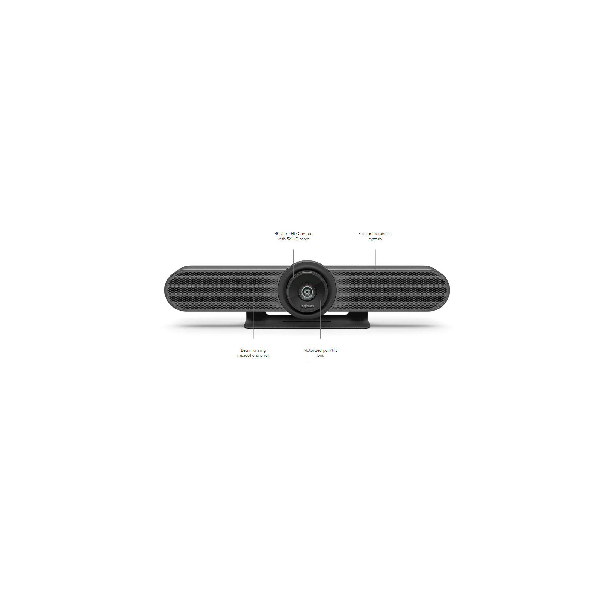 Logitech MeetUp 4K Conference Camera Black