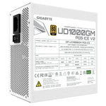 Gigabyte UD1000GM PG5 ICE 1000W ATX 3.1 Fully Modular Power Supply White