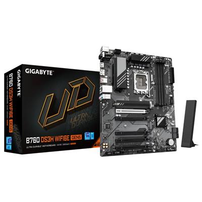 Gigabyte B760 DS3H WiFi6E Gen5 B760 LGA1700 ATX - GIGABYTE | TechFinder UK