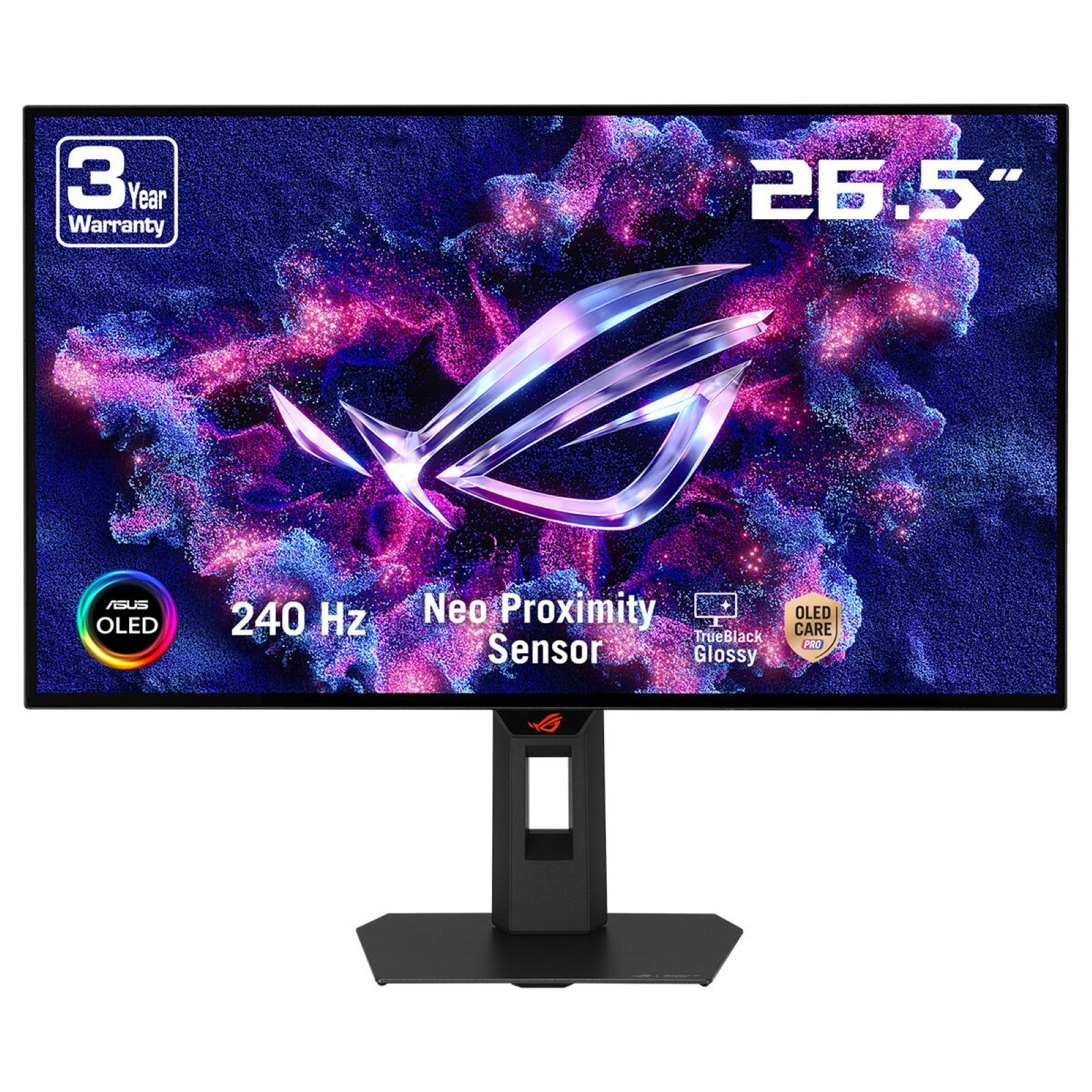 ASUS ROG Swift XG27AQDMGR 26.5" QHD 240Hz WOLED Gaming Monitor (Black)